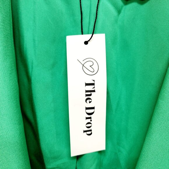 The Drop Womens Green Blazer Jacket Size 4X Lightweight With Pockets - Picture 7 of 13